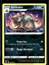 Pokemon Garbodor 169/264 Fusion Strike Non Holo Uncommon 4 Card Lot