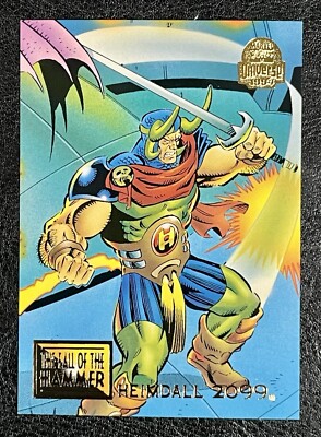Heimdall 2099 Marvel Cards Universe 1994 #86 Comics Fleer The Fall Of The Hammer