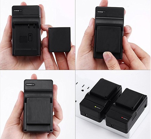 Battery Charger for Sanyo Xacti VPC-E1500,VPC-E1500TP,VPC-E1600TP Digital Camera - Picture 24 of 25
