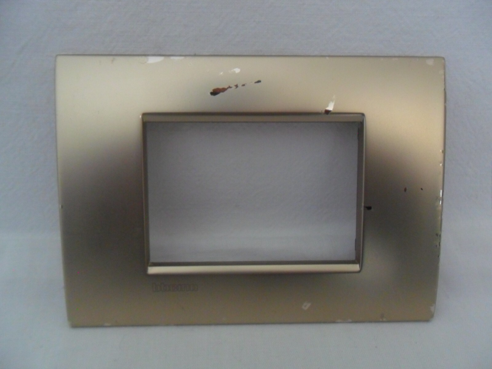 BTICINO Living Light AIR placca 503 3P Moduli oro satinato LNC4803OF