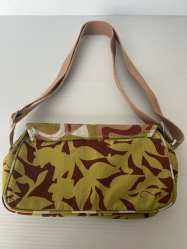 KIPLING Crossbody Satchel Bag CHILLY AFR Polka Dots Chartreuse Travel Zip Pocket - Picture 3 of 15