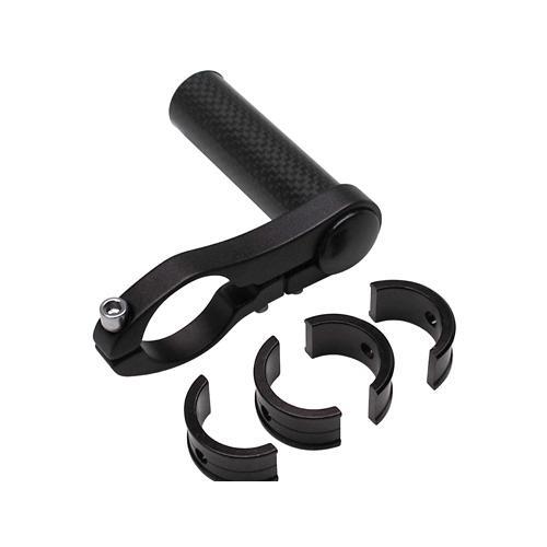 Support compteur carbone et alu pour cintre vélo route