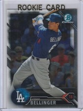 CODY BELLINGER ROOKIE CARD 2016 BOWMAN CHROME Baseball RC Los Angeles Dodgers 