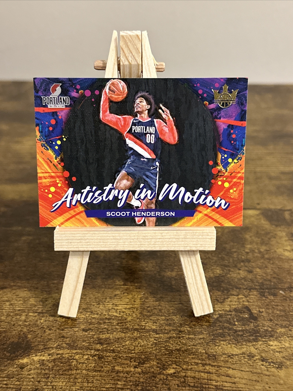 🔥2023-24 Panini Court Kings #27 Scoot Henderson ARTISTRY IN MOTION SP RC🔥