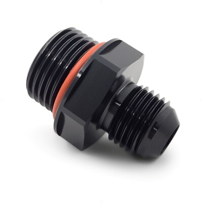 8AN to 6AN Fitting Reducer - ORB Straight Male Adapter (K-MOTOR)