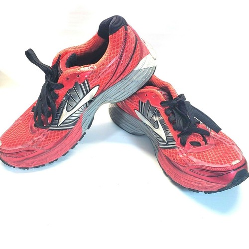 Mens Brooks Adrenaline GTS 14 Red/Silver/Black Running Shoes Size 11.5 EU  45.5 | eBay