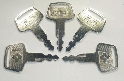 3x S450 Key For Case IH Linkbelt JCB Sumitomo Plant Excavator - Foto 4