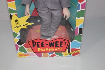 PEE WEE HERMAN Doll Non-Talking New In Box 1987 Ultra Rare