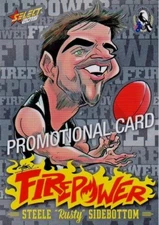 2015 SELECT CHAMPIONS STEELE SIDEBOTTOM FIREPOWER PROMO #FC11 COLLINGWOOD CARD