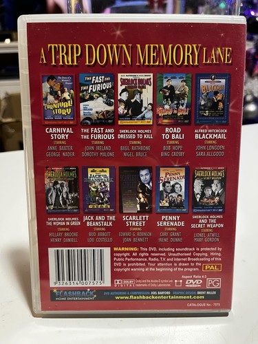 A Trip Down Memory Lane - 10 Classic Movies (DVD) Region 4 Fast Postage r - Picture 3 of 3