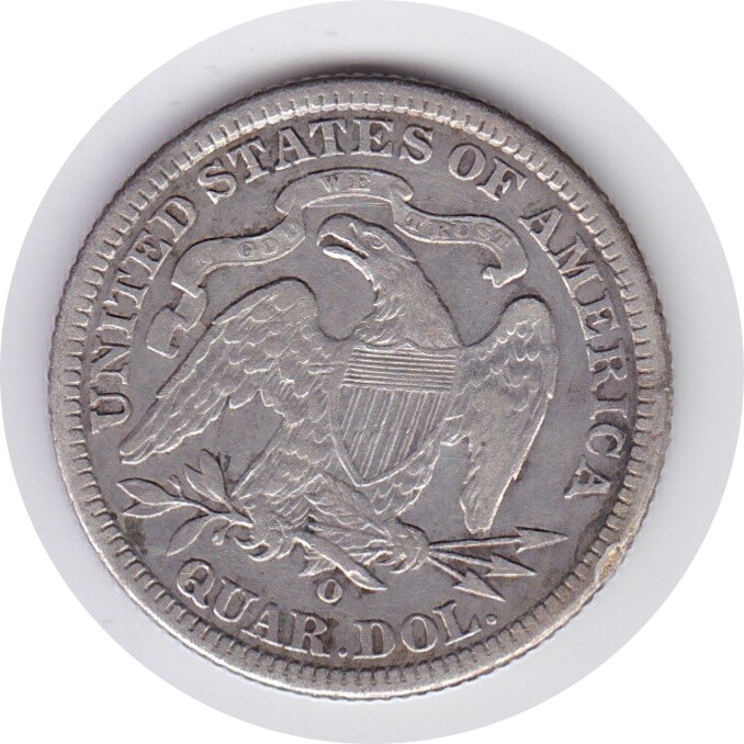1891-O Seated Quarter in XF | eBay