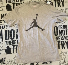 Jordan Men's T-Shirt Jumpman Short Sleeve Crew Athletic Active Basketball Tee