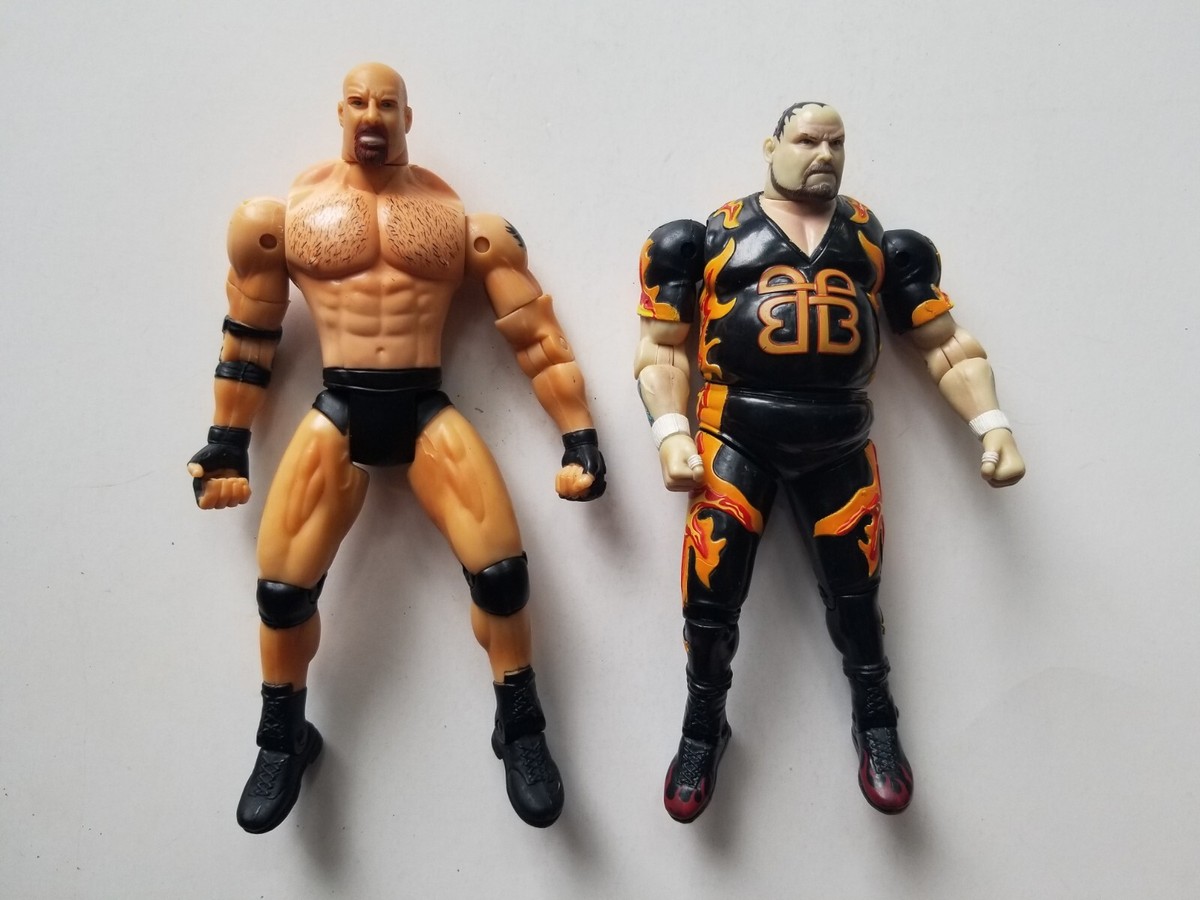 WCW Toybiz Thunder Slam Goldberg vs Bam Bam Bigelow Wrestling
