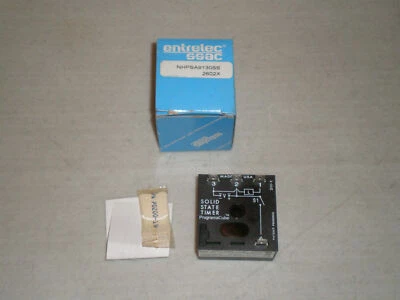 New! NHPSA9130SS 2602X Entrelec SSAC Solid State Timer 30 Sec. Programacube - Image 1 of 3
