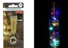 2 Stk Flaschenkorken BUNT LED Lichterkette Flaschen Licht Flaschenlicht Flasche