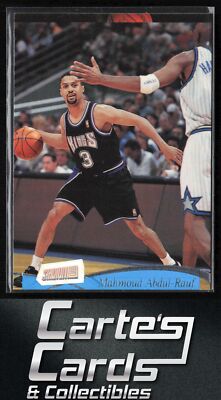 Mahmoud Abdul-Rauf 1997-98 Topps Stadium Club #23 Oddball Miscut Hardaway Cameo