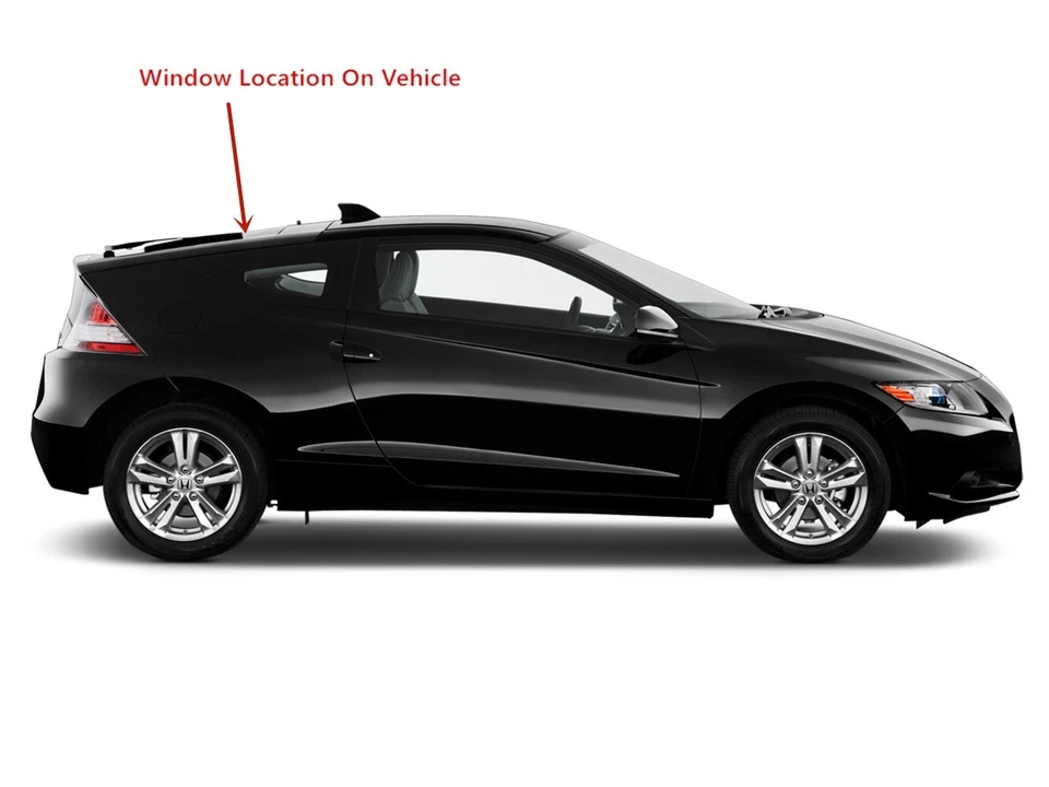 Fit 2011-2016 Honda CR-Z Rear Back Window Glass Heated Foto 3 de 4