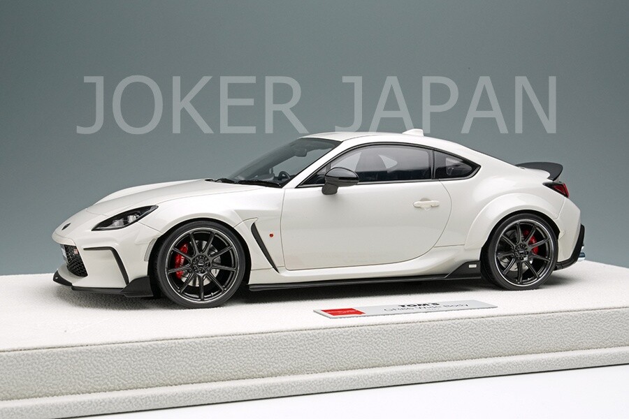 GR86 モデルカー 1/18 Pro Edition Make Up EIDOLON 1/18 TOM'S GR86 Wide Body 2022 White EML120B