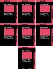2010 Toyota Tundra Shop Service Repair Manual Complete Set