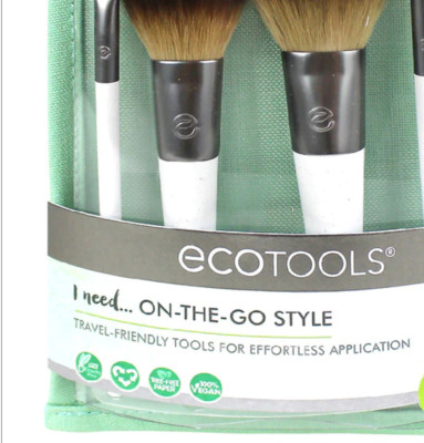 ECOTOOLS SET OF 4 MAKE-UP BRUSHES NIOP