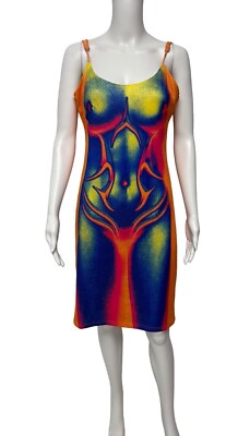bright bodycon dress Side Slit Bodycon Dress main image 0