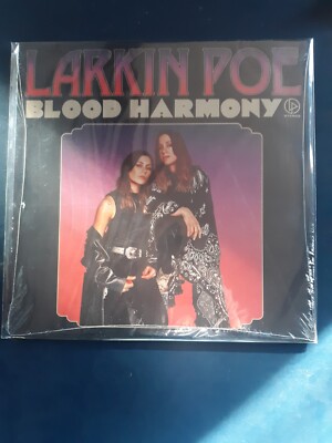 Larkin Poe Blood Harmony 2022 TWR01LP Colored Vinyl Poster New Sealed