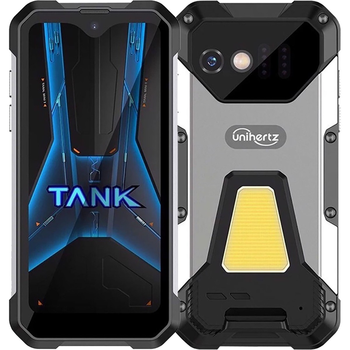 Unihertz Tank Mini 4G Black 256GB + 8GB Dual-SIM Factory Unlocked