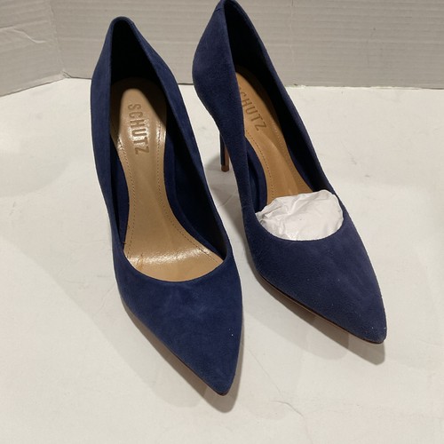 Schutz Women’s Blue Colored Pumps Size 6.5 - Picture 2 of 8