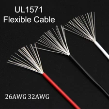 UL1571 Flexible Cable Electronic Wire 26 AWG/32AWG Equipment Automotive Stranded