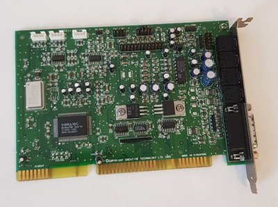 Sound Blaster CT2960 Prelude - ISA Retro Soundkarte - VIBRA 16 PnP Wavetable