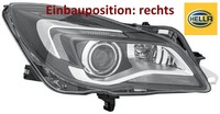 Hella 1ZT011166-721 Hauptscheinwerfer Rechts Scheinwerfer FüR Opel