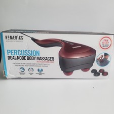 HoMedics Percussion Dual Node Body Massager w/ Heat HHP-285HJ-2 Open Box