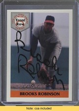 1992 The All-Time Great Series Brooks Robinson (Autographed) #1 Auto HOF 0l2