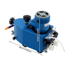 Portable Electric Glass Edge Grinding Machine, Glass Edge Polishing Machine Blue