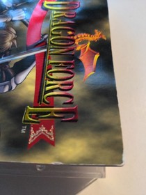 Dragon Force (Sega Saturn, 1996) Manual w/ Reg Card - Fully Tested Works Great