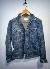 DIESEL Vintage processed denim jacket Indigo Men Small Or Women Med 2010