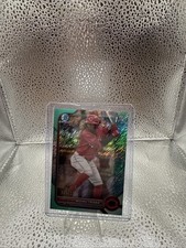 2022 Bowman Chrome Prospects Aqua Shimmer Refractor /125 Michel Triana #BCP-75