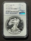 2019-S $1 SILVER AMERICAN EAGLE NGC PF70 First Releases : 07474