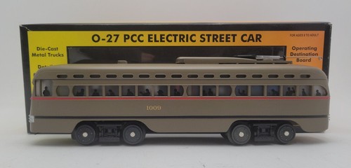 Coche de calle eléctrico MTH 30-2570-1 Brooklyn PCC con proto-sonido 2.0 #1009 LN/caja | Condition: Used