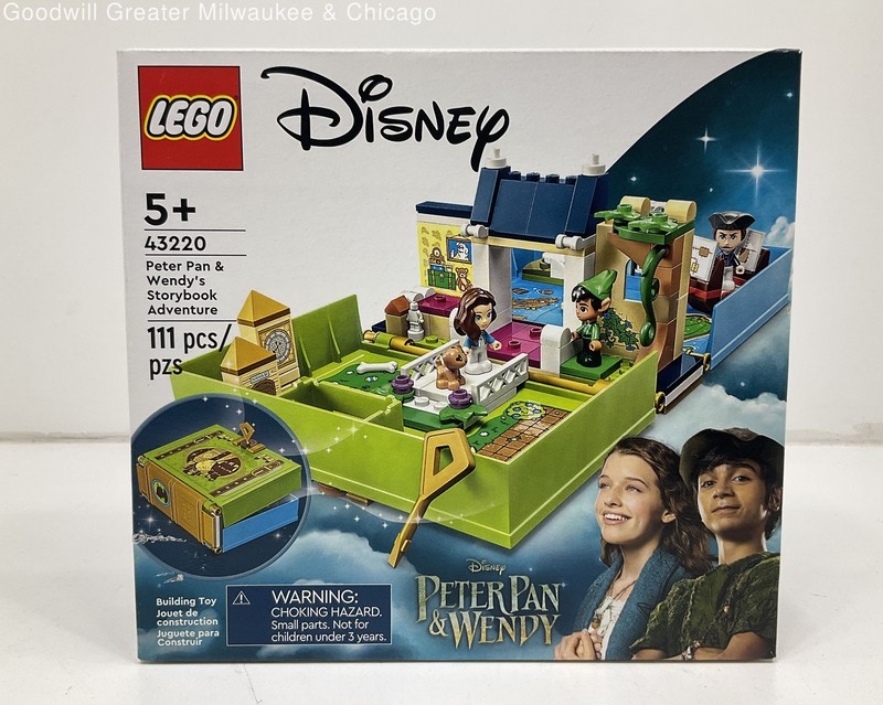 NIOB Disney Peter Pan & Wendy's Storybook Adventure Building Toy #43220
