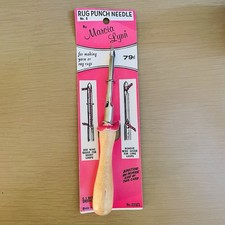 Vintage Rug Punch Needle for Loop Pile Rugs Marcia Lynn NOS No 6 Tool