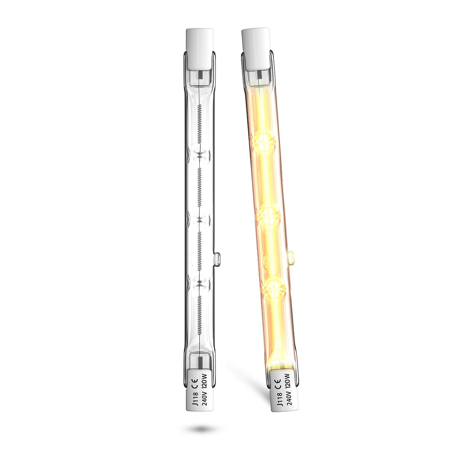 Ampoule R7S 118mm 120W remplacez votre éclairage de projecteur défectueux