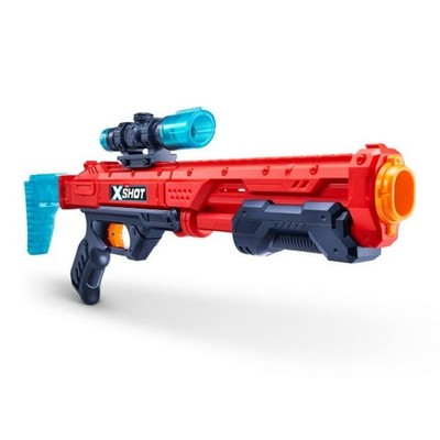 Zuru X-Shot Hawk Eye Long-Range Pump Action Dart Blaster Up to 98ft/30m 8+ 