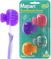 Mspan Electric Toothbrush Head Cover: Sonic Toothbrush Cap Travel Protector Plas