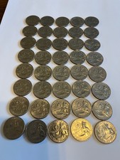 1976 Bicentennial Drummer Boy Quarters Roll Lot of 40 CIRCULATED Coins