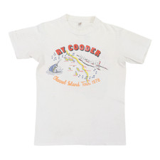 Vintage 1978 Ry Cooder Channel Island Tour Shirt Size: Medium