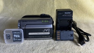 JVC Everio GZ-MG130U HDD Hybrid Digital Video Camcorder - 34x Optical Zoom - CCD