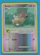 Pokemon Mysterious Treasures "Bidoof"   73/123  Reverse Holo   X1 on eBay