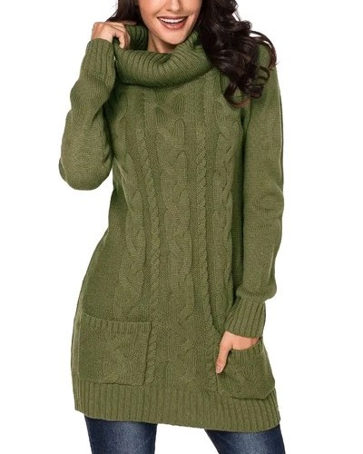 green emerald velvet dress Colored Twill Utility Dress main image 1