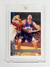 1/1 ? TEST PROOF NO NAME LOGO ERROR 1997-98 Topps GREG OSTERTAG UTAH JAZZ NBA 